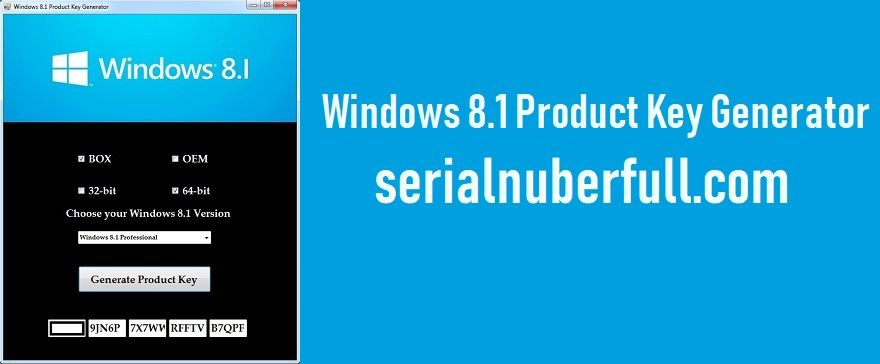 win 8.1 pro product key finder crack